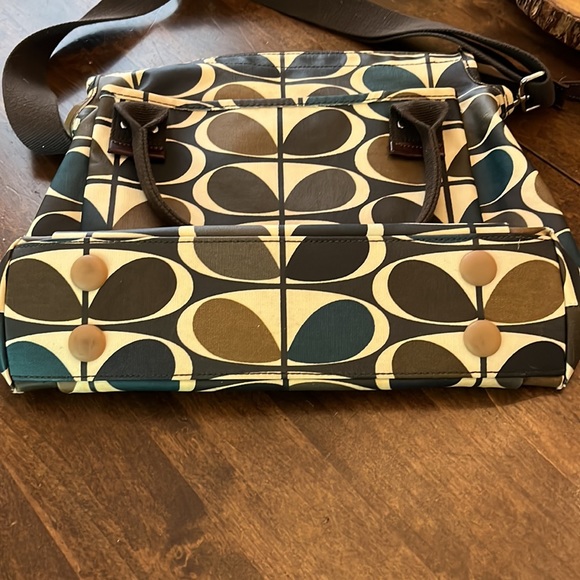 Orla Kiely Crossbody Bag Classic Multi Stem Print - Picture 10 of 12